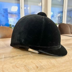 NEW- Charles Owen Hampton Velvet Show Helmet